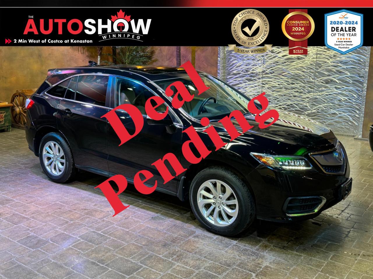 Used 2017 Acura RDX Tech Pkg AWD - Sunroof, Htd Lthr, Rmt Start!!! for sale in Winnipeg, MB