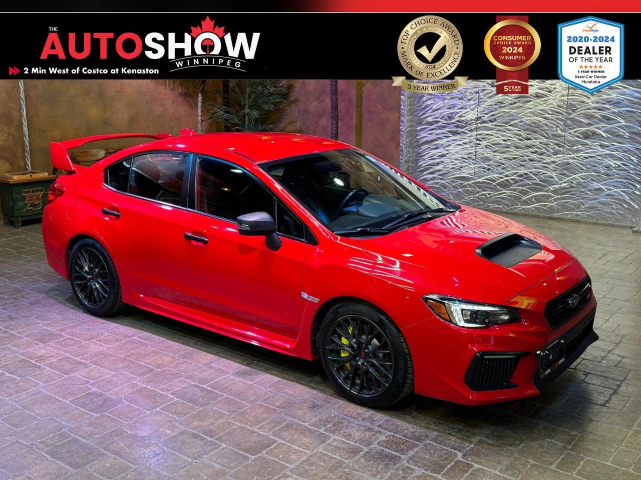 Used 2019 Subaru WRX STI AWD - CLEAN CARFAX!! Manual Transmission!! for sale in Winnipeg, MB