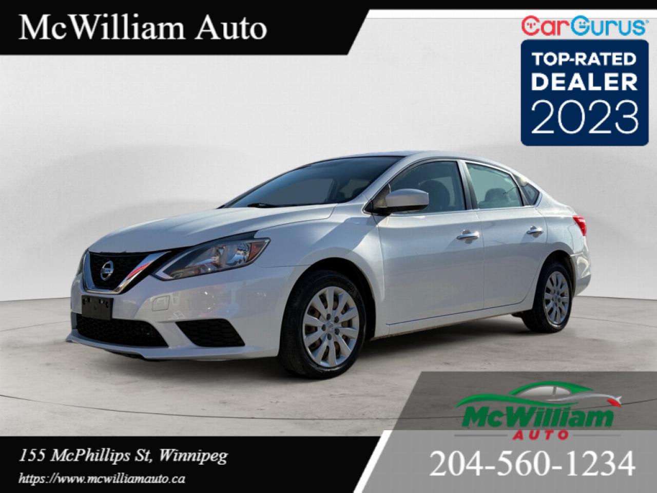 Used 2016 Nissan Sentra S *CLEAN TITLE* *LOCAL* *VERY CLEAN AND WELL MAINTAINED* for sale in Winnipeg, MB