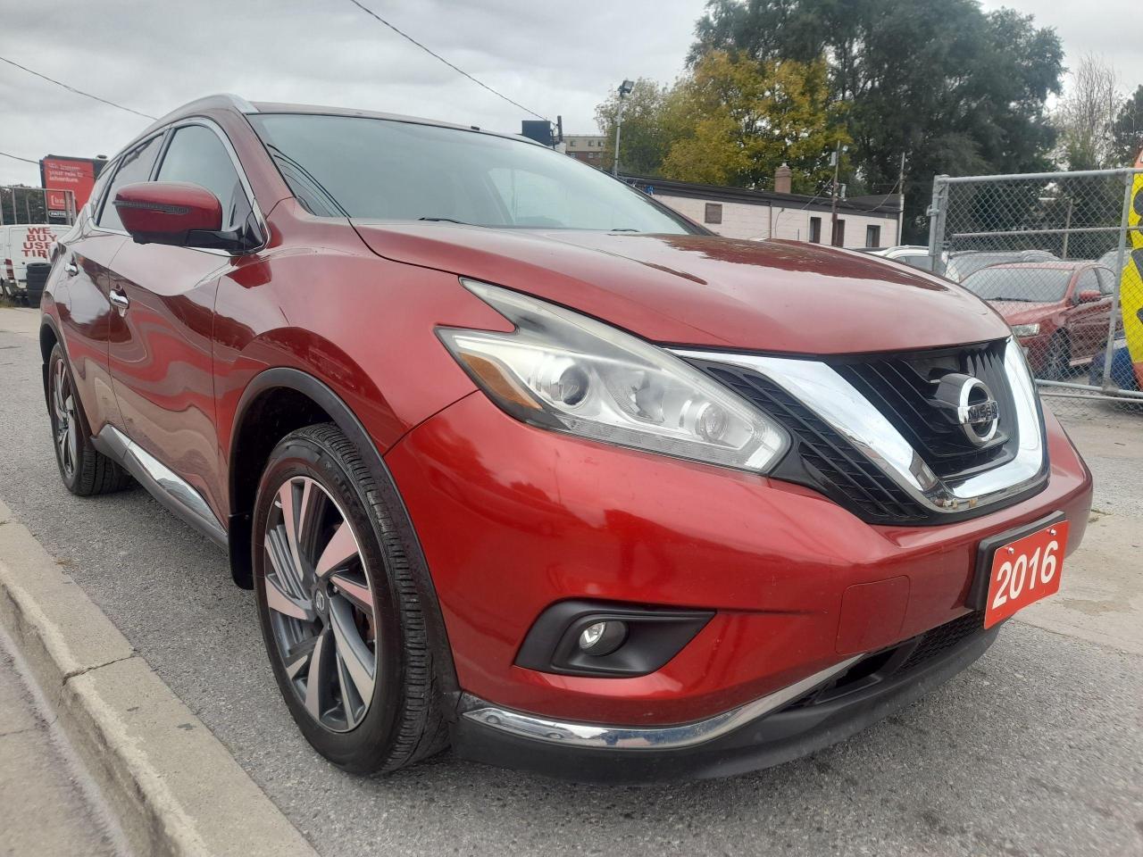 Used 2016 Nissan Murano PLATINUM-AWD-NAVI-BK CAM-PANOROOF-LEATHER-ALLOYS for sale in Scarborough, ON