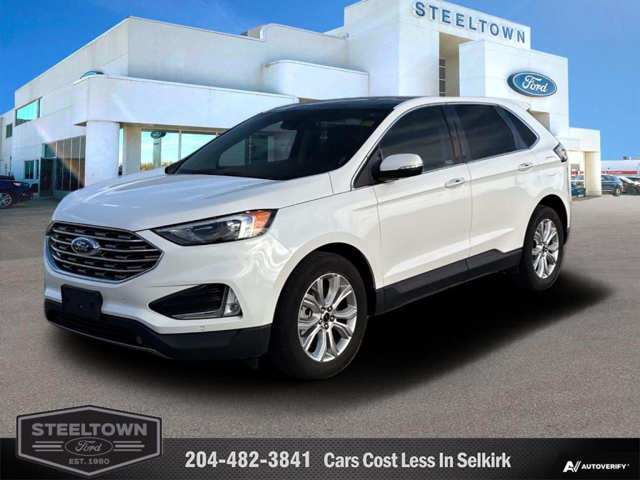 Used 2023 Ford Edge Titanium  - Leather Seats -  Premium Audio for sale in Selkirk, MB