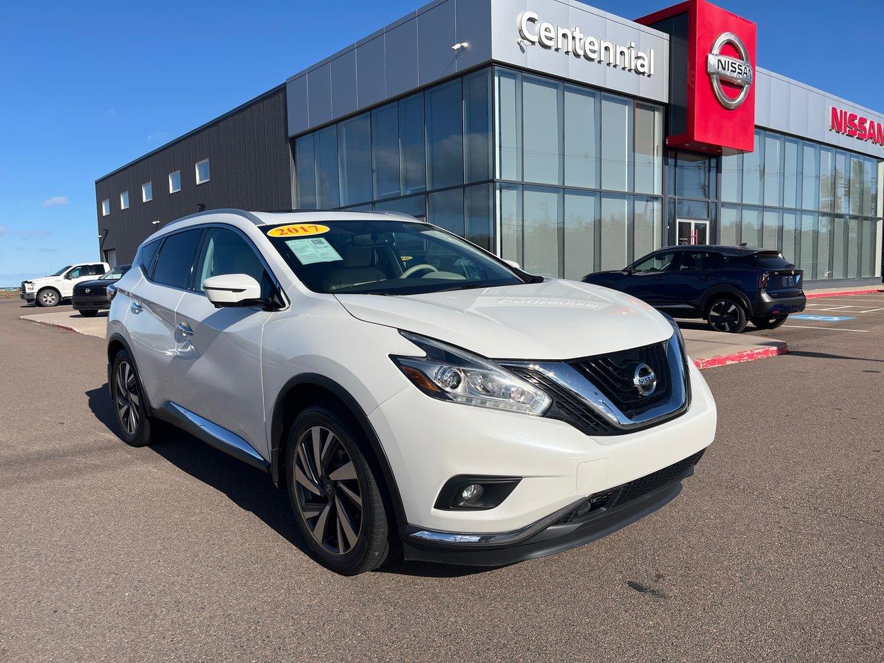 Used 2017 Nissan Murano Platinum AWD for sale in Summerside, PE