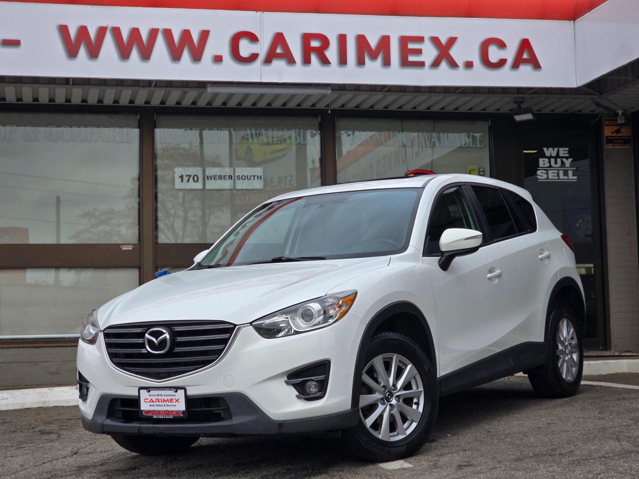 Used 2016 Mazda CX-5 GS Navi | Leather | Sunroof | BSM | Backup Camera | Heated Seats for sale in Waterloo, ON