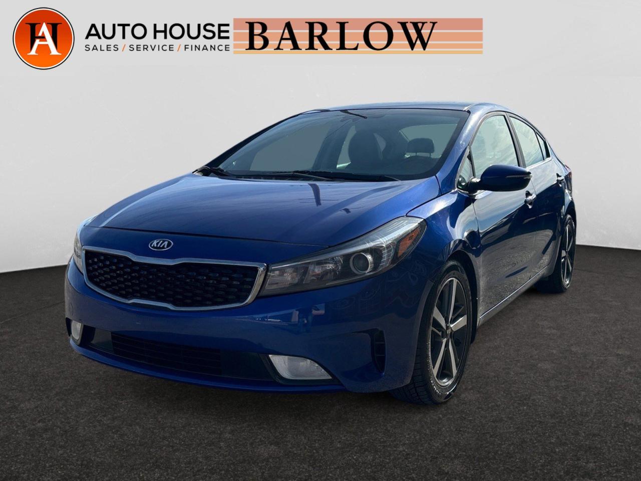 Used 2017 Kia Forte SX LEATHER NAVIGATION BCAMERA LANE ASSIST SUNROOF for sale in Calgary, AB