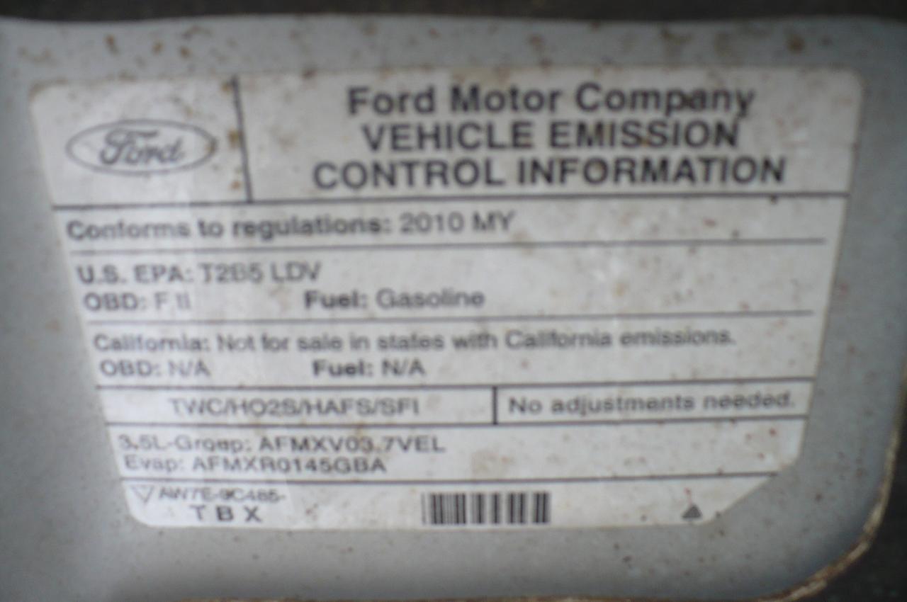 2010 Ford Taurus 4DR SDN SEL FWD Photo