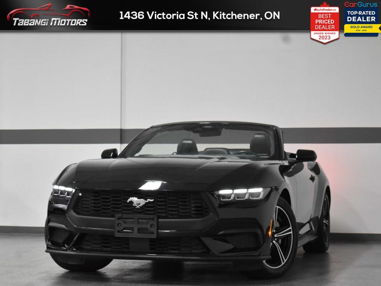 Used 2024 Ford Mustang EcoBoost Convertible  No Accident Leather Blindspot Remote Start for sale in Mississauga, ON