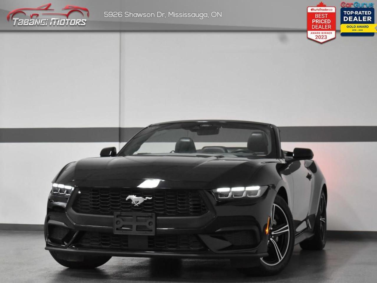 Used 2024 Ford Mustang EcoBoost Convertible  No Accident Leather Blindspot Remote Start for sale in Mississauga, ON