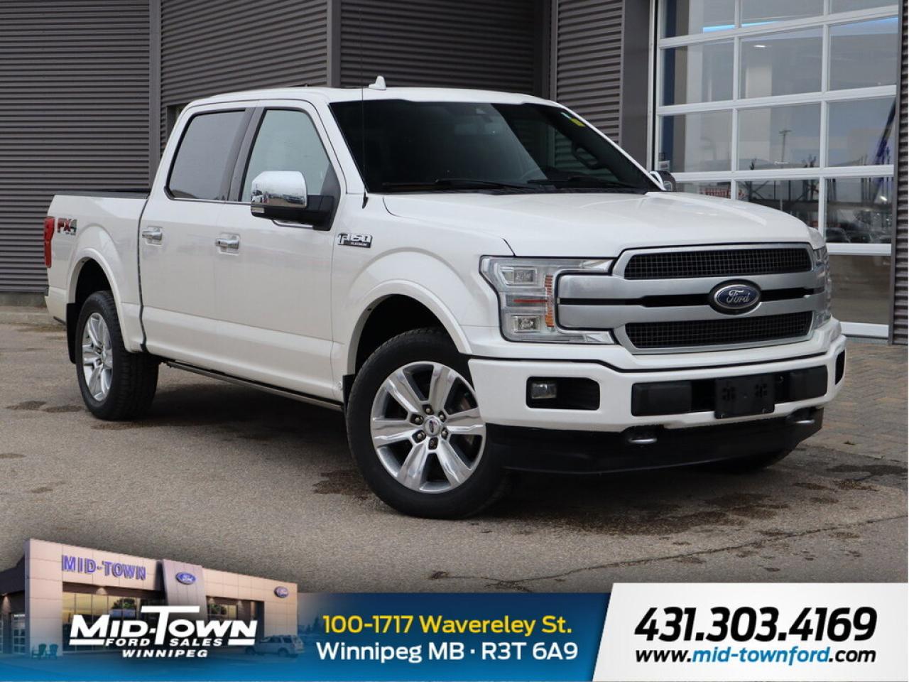 Used 2019 Ford F-150 Platinum | Folding Sidestep | 360 Camera for sale in Winnipeg, MB