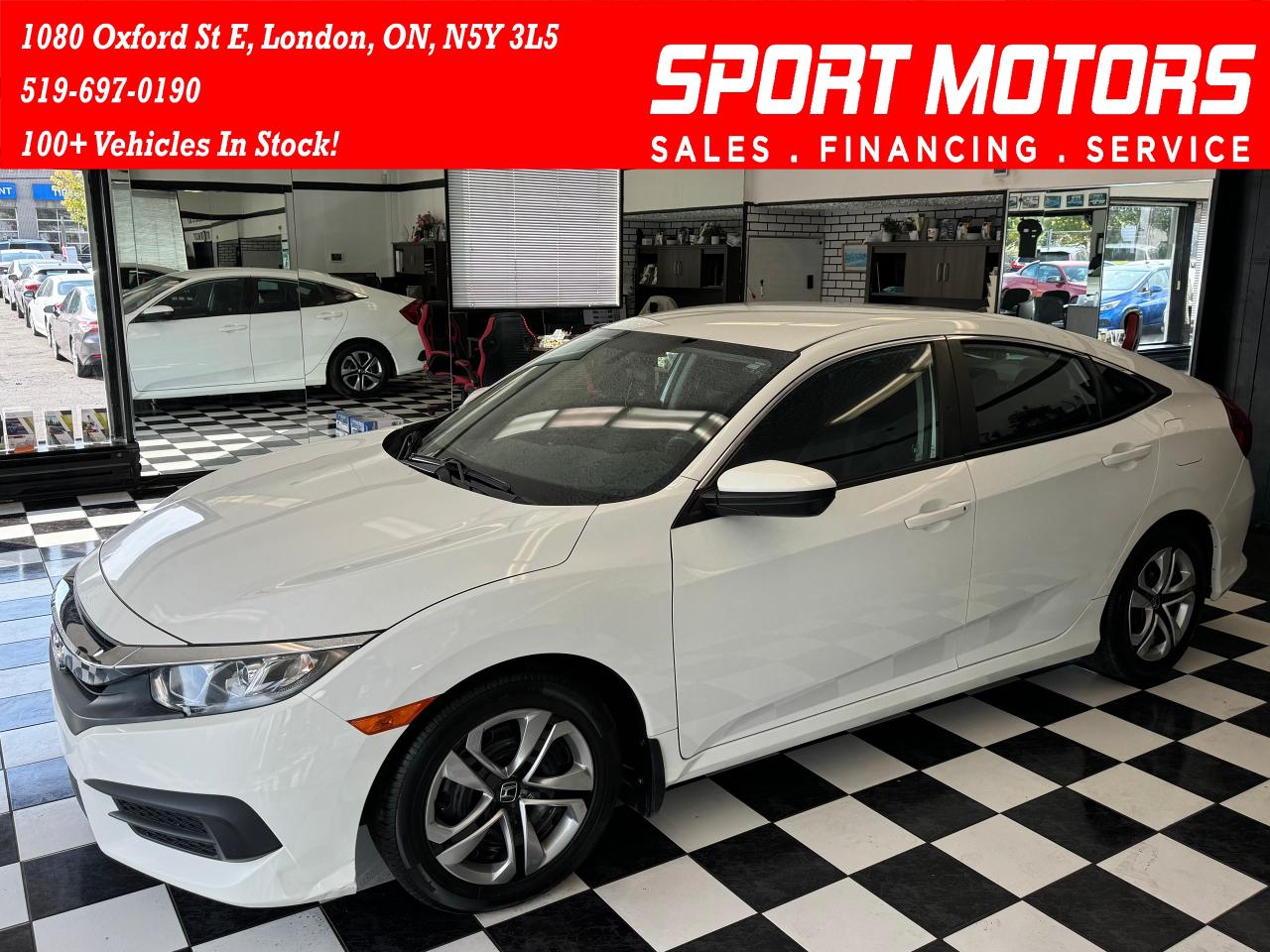 Used 2016 Honda Civic LX+New Brakes+Camera+ApplePlay+A/C+Heated Seats for sale in London, ON