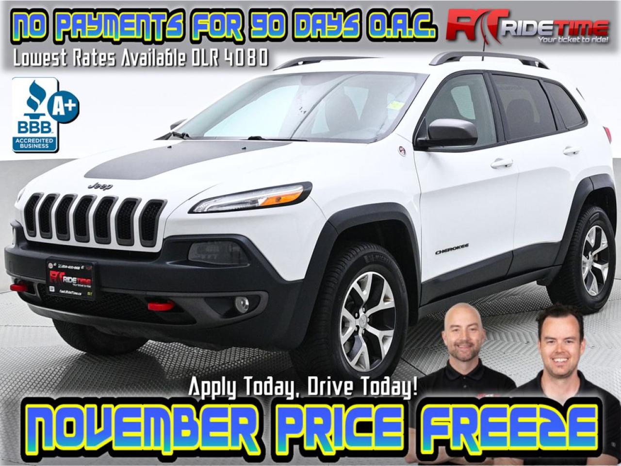 Used 2017 Jeep Cherokee Trailhawk for sale in Winnipeg, MB