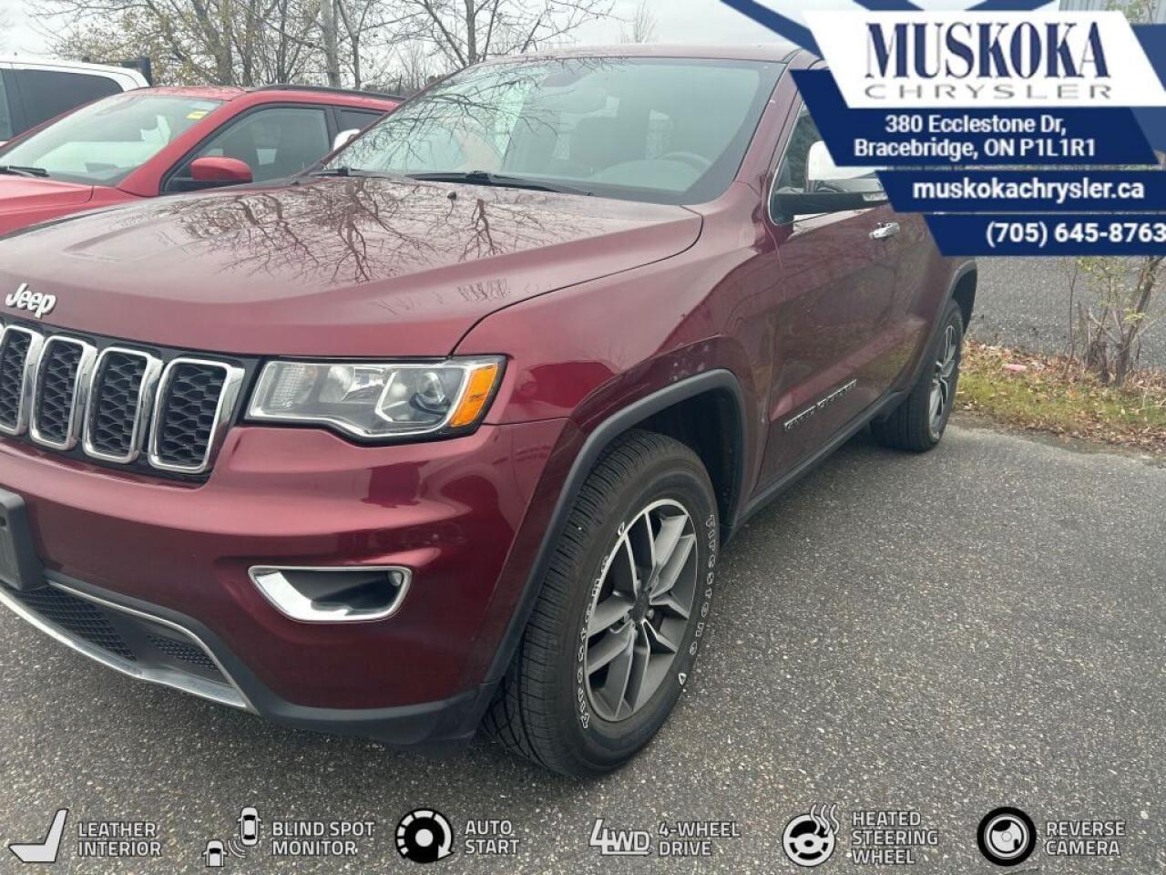 Used 2021 Jeep Grand Cherokee Limited for sale in Bracebridge, ON