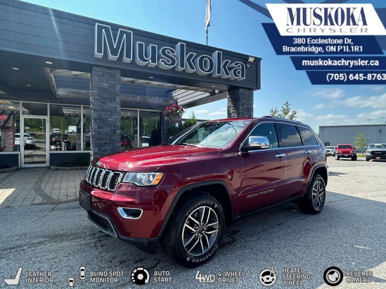 Used 2021 Jeep Grand Cherokee Limited for sale in Bracebridge, ON