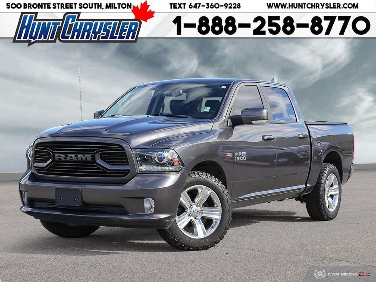 Used 2018 RAM 1500 SPORT | 4x4 | HEMI | HTD STS | CAM | CARPLAY & MOR for sale in Milton, ON