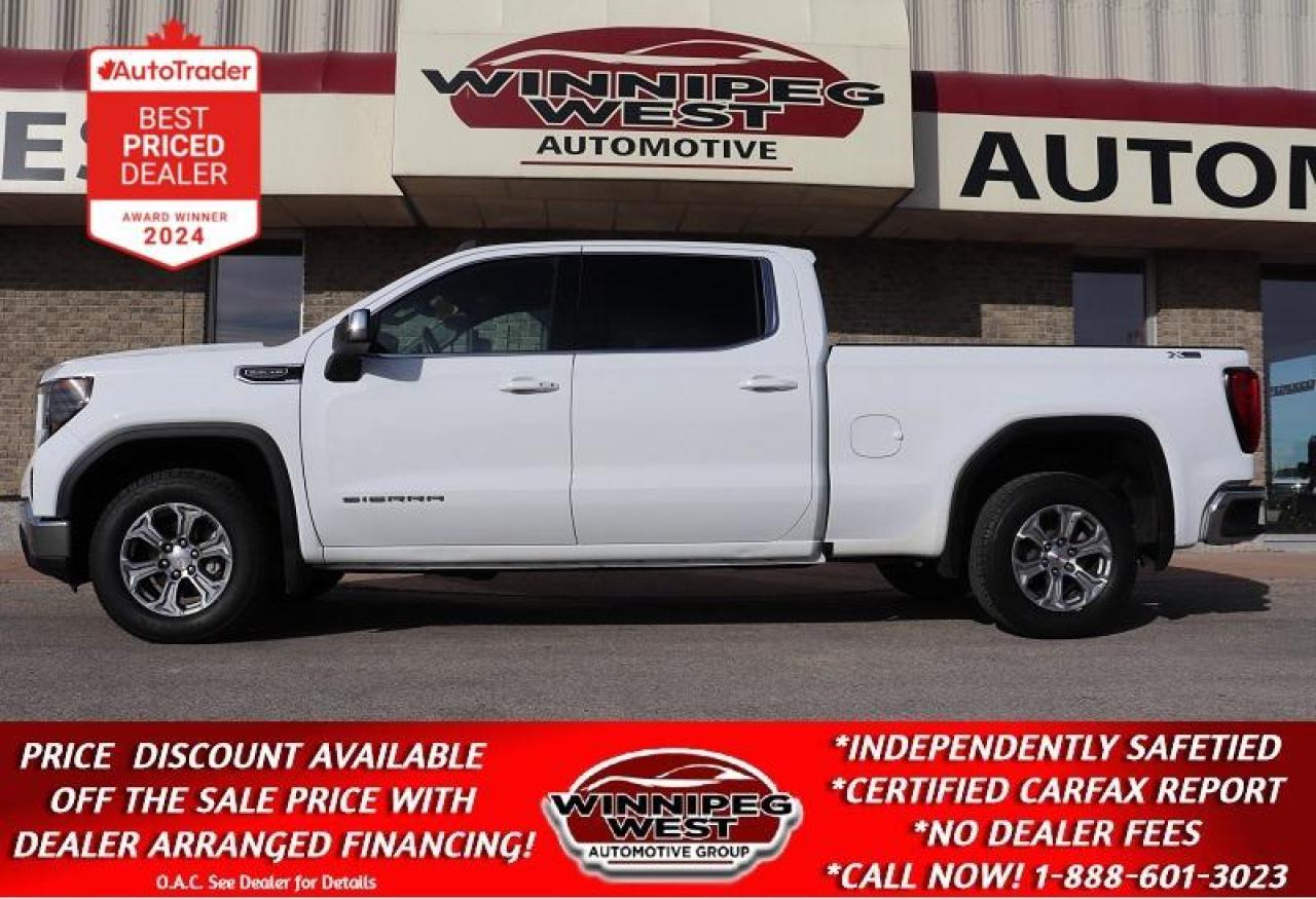 Used 2022 GMC Sierra 1500 SLE X31 PKG 5.3L 4X4, LOADED, NEW DASH, AS NEW!! for sale in Headingley, MB