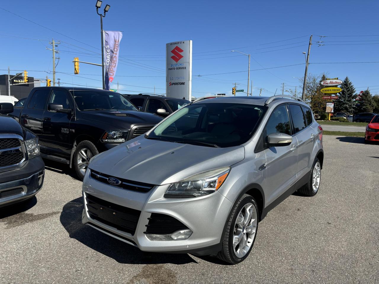 Used 2015 Ford Escape Titanium 4x4 ~Nav ~Cam ~Heated Leather ~Moonroof for sale in Barrie, ON