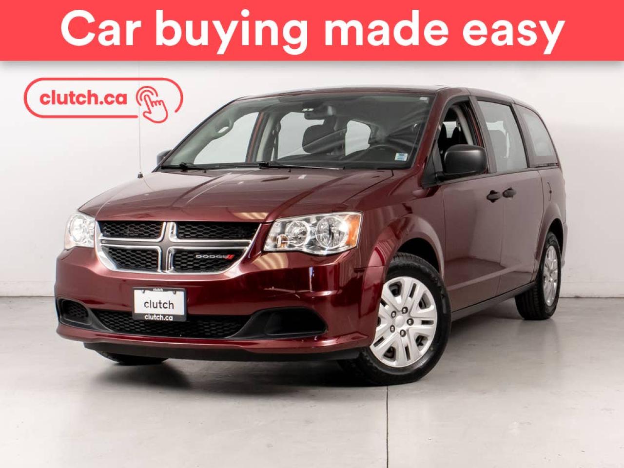 Used 2018 Dodge Grand Caravan Canada Value Package w/ Rearview Camera, Dual Zone A/C, Cruise Control for sale in Bedford, NS