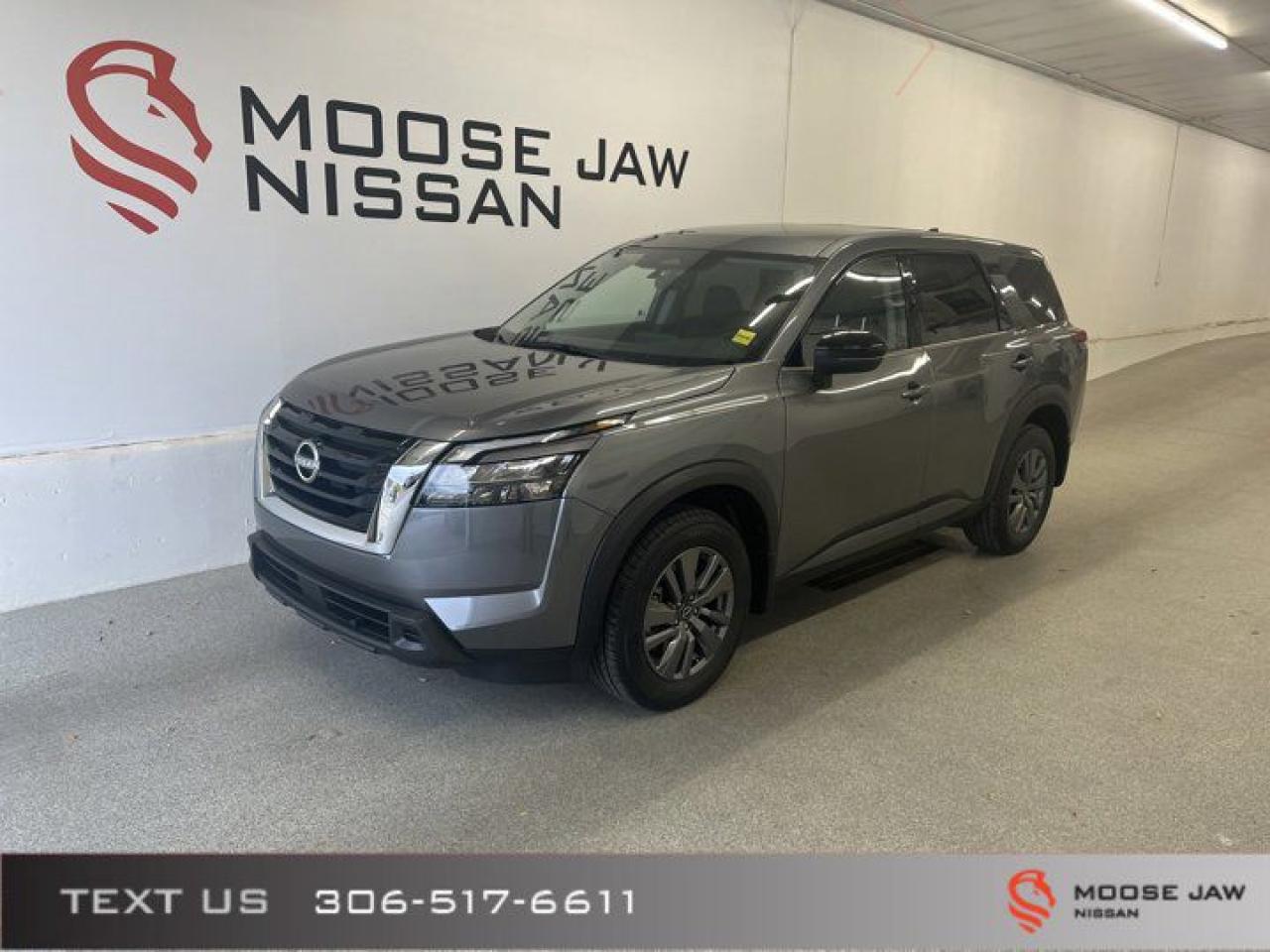 New 2024 Nissan Pathfinder S | Heated Seats | 8 Inch Touchscreen | Adaptive Cruise for sale in Moose Jaw, SK