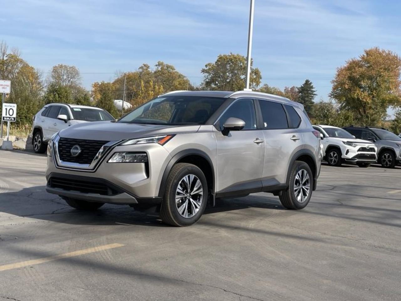 Used 2023 Nissan Rogue SV Moonroof Heated Seats, CarPlay + Android, Rear Camera, Power Seat, Alloy Wheels and more! for sale in Guelph, ON