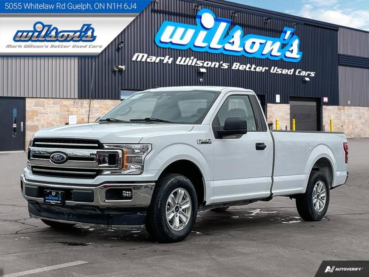 Used 2019 Ford F-150 XLT Regular Cab, Long Box, Bluetooth, Rear Camera, Alloy Wheels and more! for sale in Guelph, ON