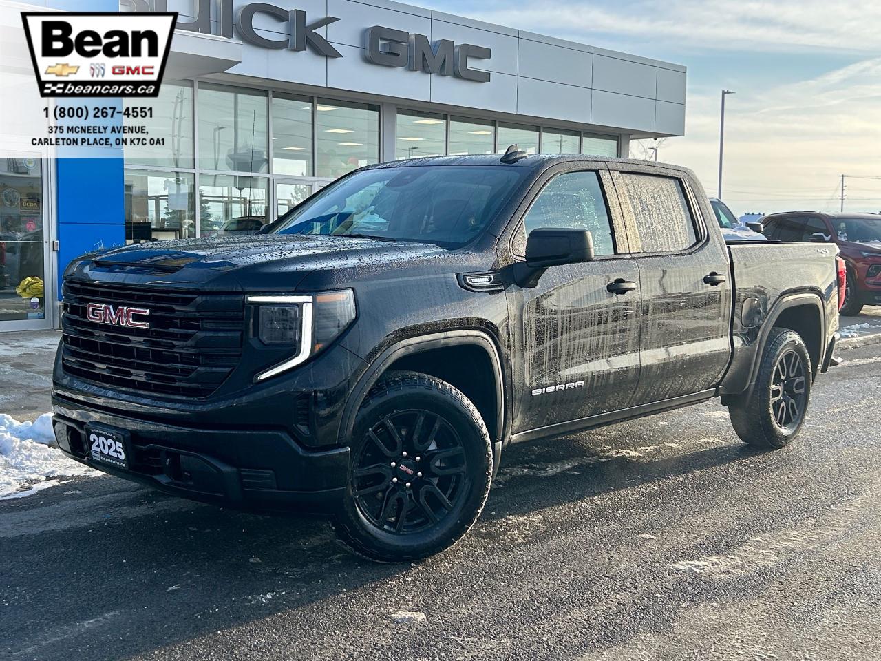 New 2025 GMC Sierra 1500 Pro 2.7L 4CYL WITH REMOTE START/ENTRY, HITCH GUIDANCE, HD REAR VISION CAMERA, EZ LIFT TAILGATE for sale in Carleton Place, ON