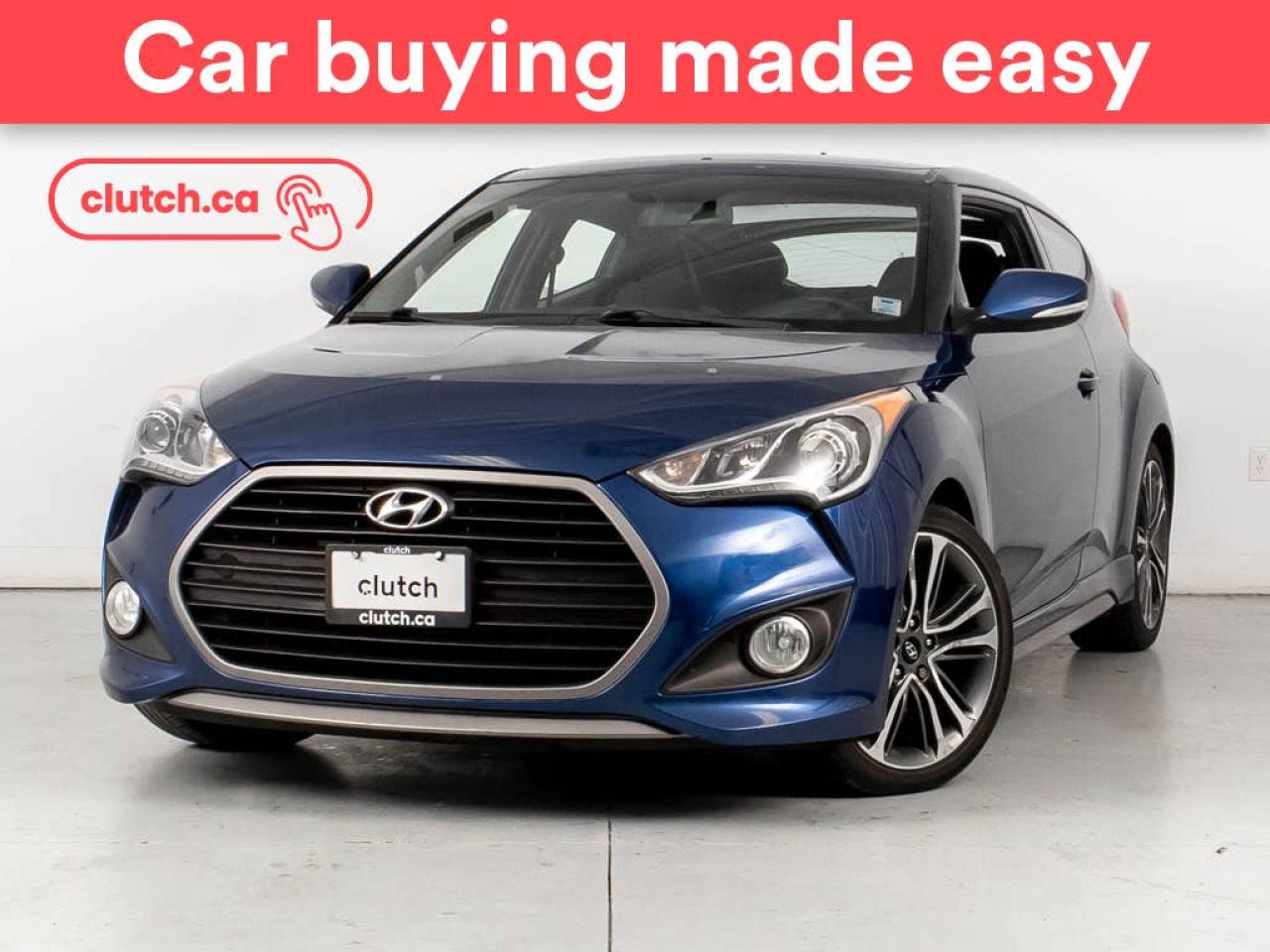 Used 2016 Hyundai Veloster Turbo w/ Nav, Moonroof, Leather for sale in Bedford, NS