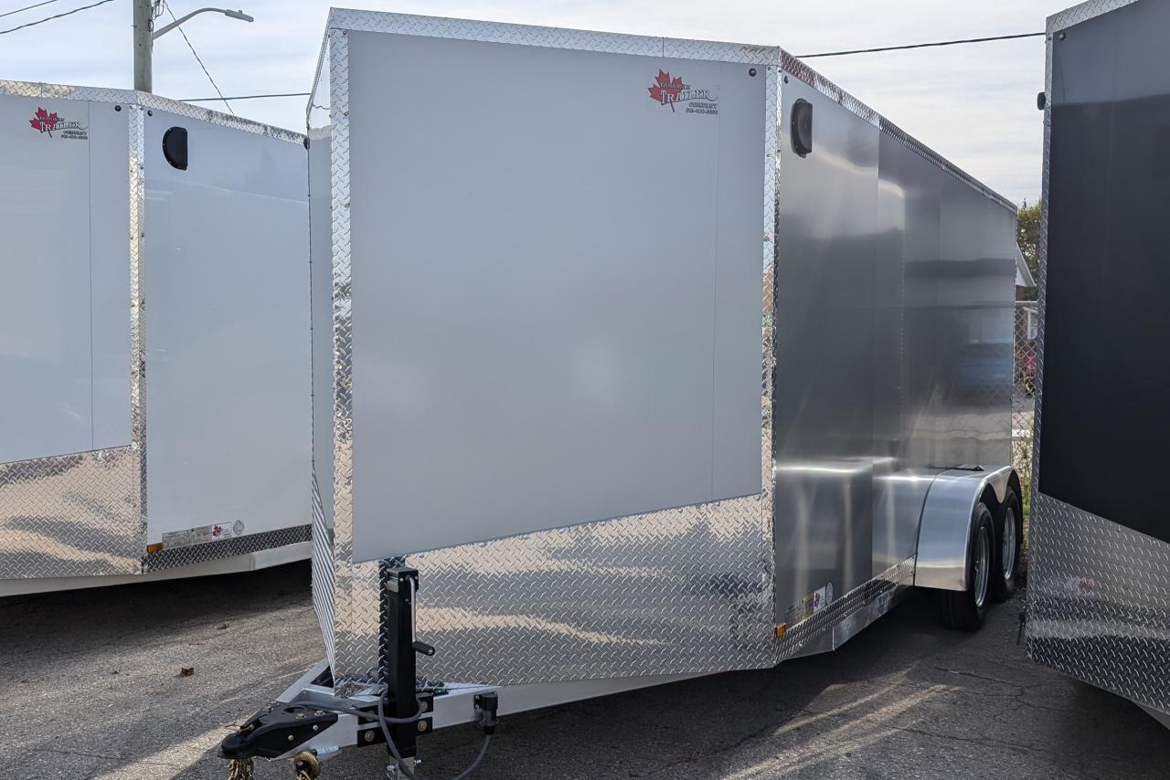 2024 Canadian Trailer Company 7x16 V-Nose Cargo Trailer Aluminum Tandem Axle