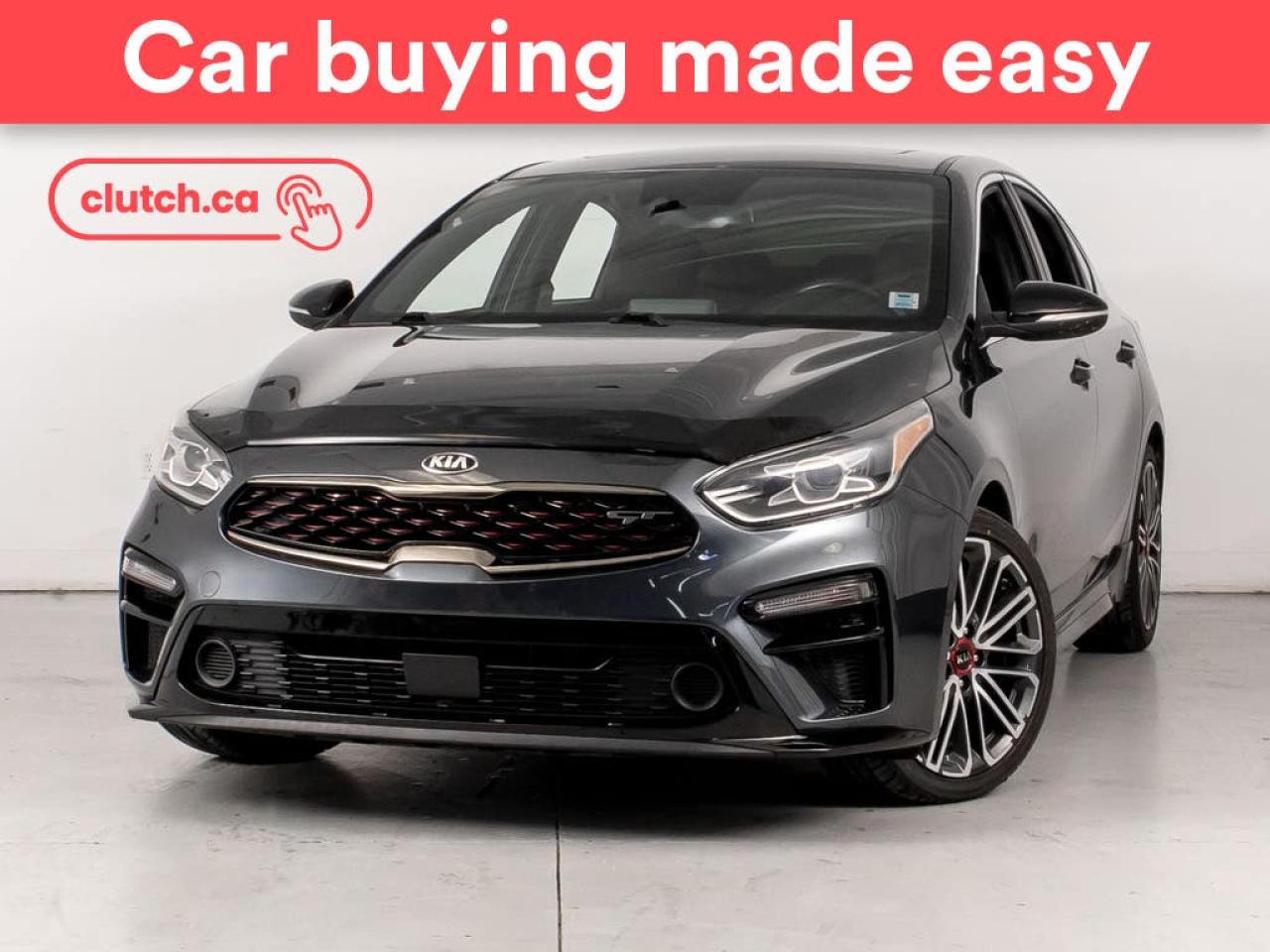 Used 2020 Kia Forte GT w/ Apple CarPlay, Radar Cruise, Backup Cam for sale in Bedford, NS