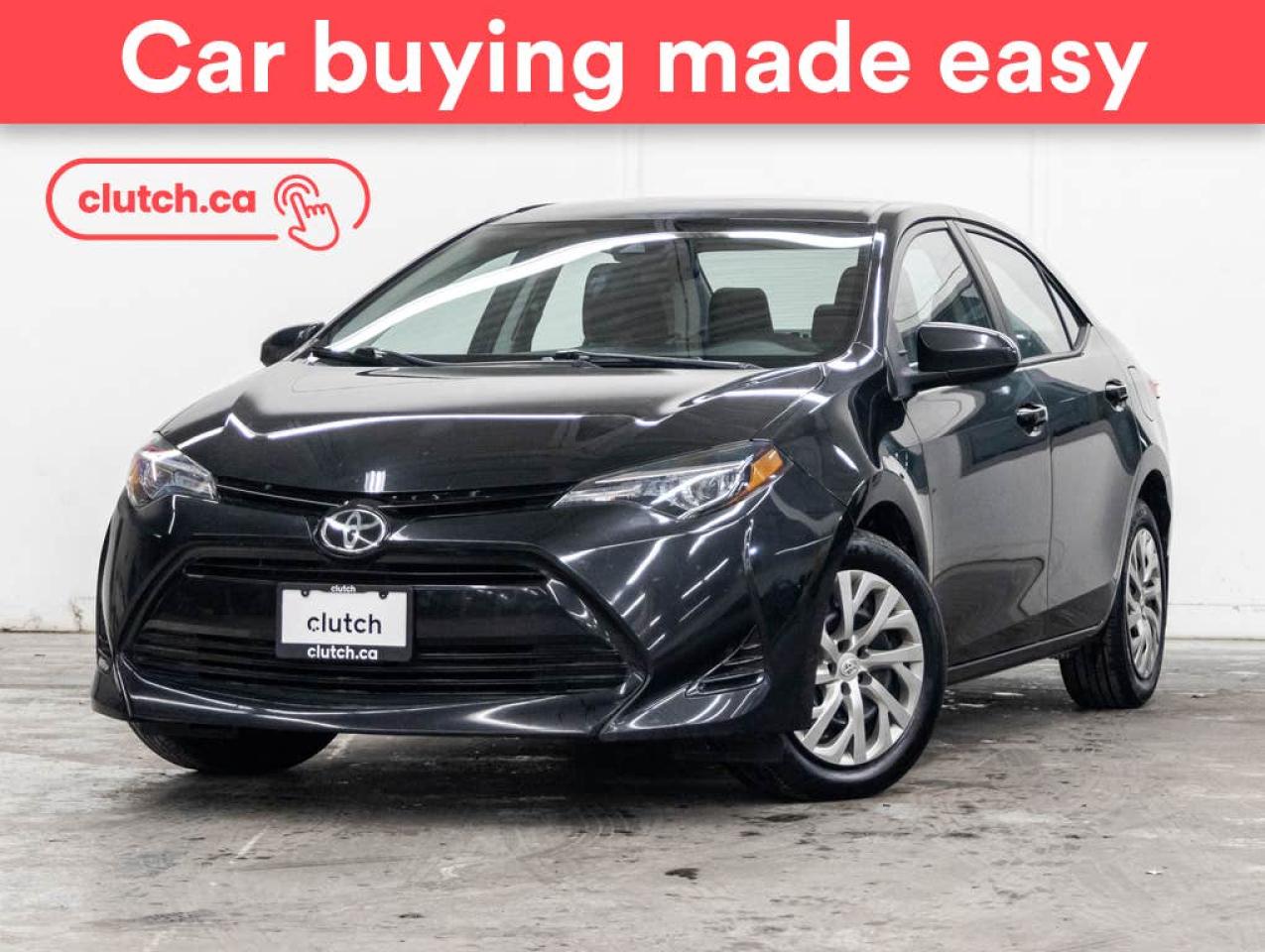 Used 2018 Toyota Corolla LE w/ Heated Front Seats, A/C, Rearview Cam for sale in Toronto, ON