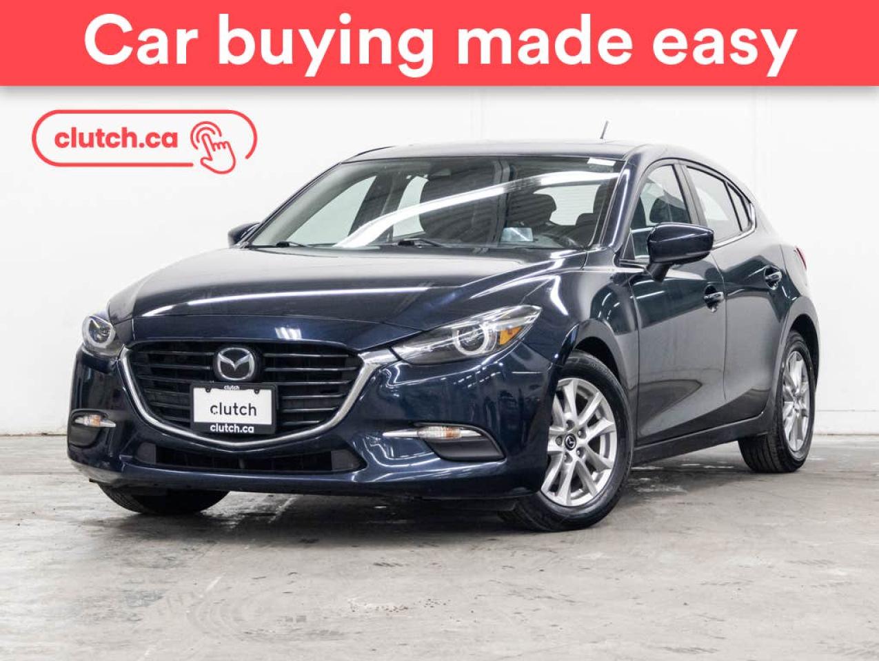 Used 2018 Mazda MAZDA3 Sport GS w/ Moonroof & i-ACTIVSENSE Pkg. w/ Heated Steering Wheel, Heated Front Seats, Rearview Camera for sale in Bedford, NS