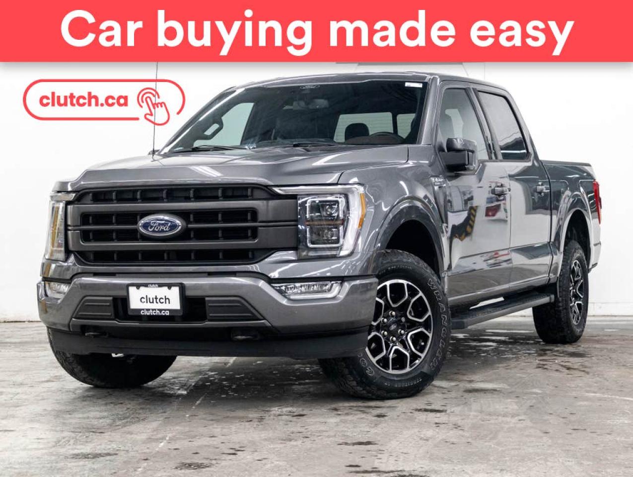 Used 2021 Ford F-150 Lariat 4x4 SuperCrew w/ SYNC 4, Heated Front Seats, Rearview Camera for sale in Toronto, ON