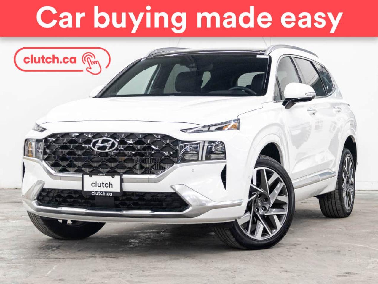 Used 2023 Hyundai Santa Fe Ultimate Calligraphy AWD w/ Apple CarPlay & Android Auto, Heated Steering Wheel, Heated Front Seats for sale in Toronto, ON