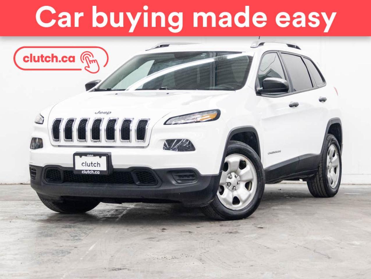 Used 2016 Jeep Cherokee Sport w/ Uconnect, A/C, Heated Front Seats for sale in Toronto, ON