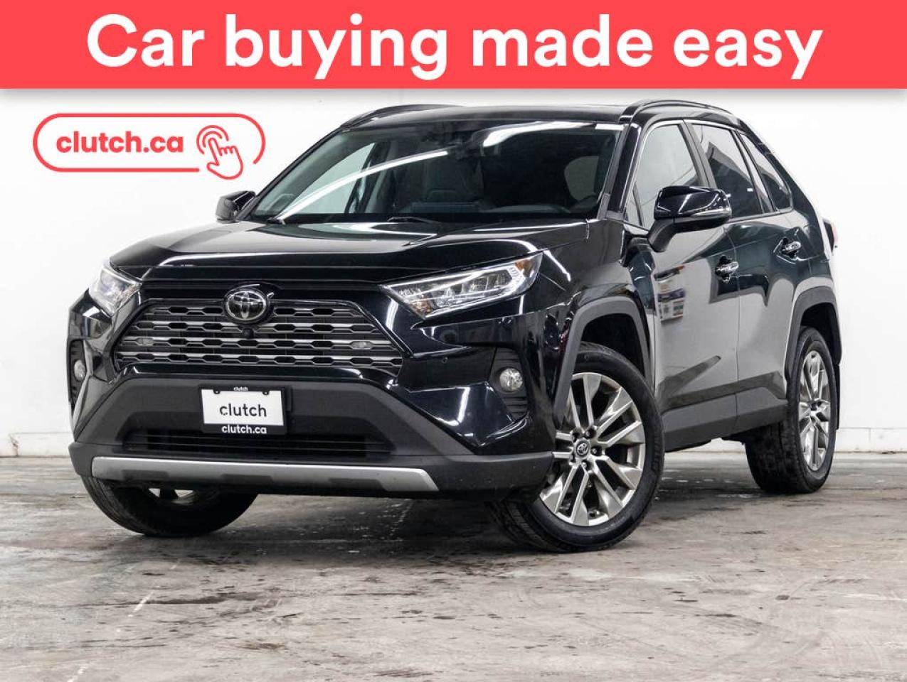 Used 2019 Toyota RAV4 Limited AWD w/ Apple CarPlay & Android Auto, Heated Steering Wheel, Heated Front Seats for sale in Toronto, ON