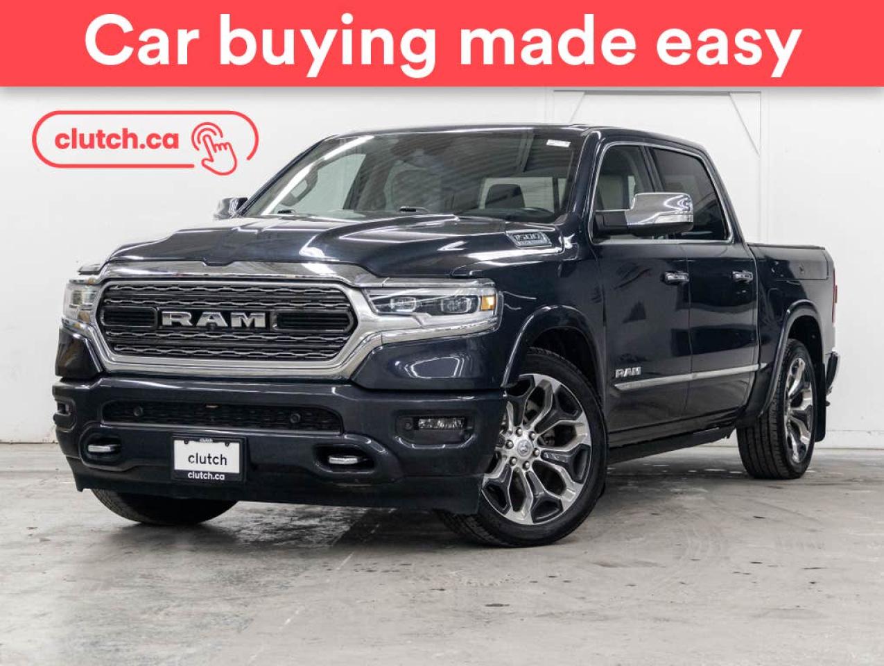 Used 2021 RAM 1500 Limited Crew Cab 4X4 w/ Uconnect 4C, Nav, Ventilated Rear Seats for sale in Toronto, ON