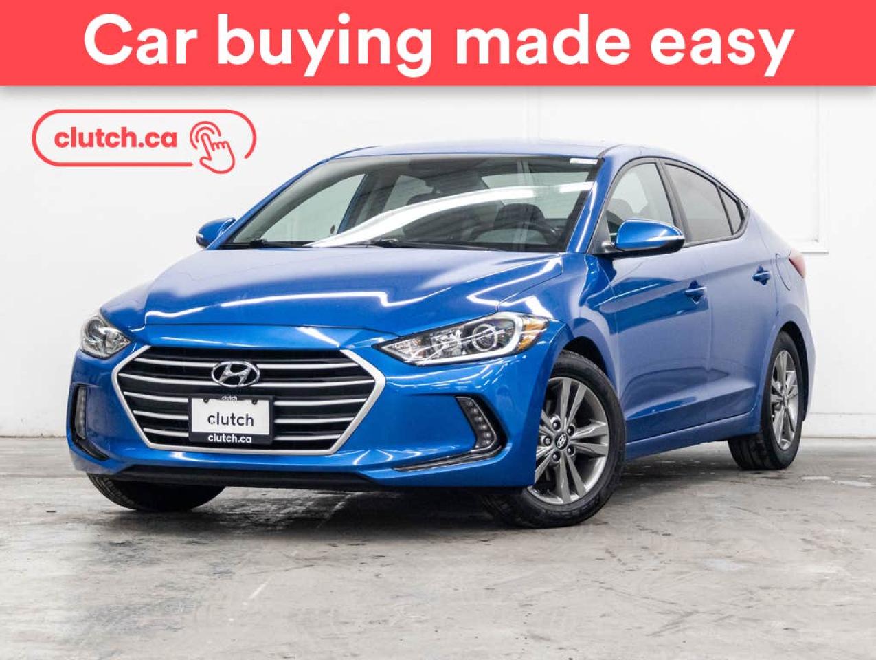 Used 2017 Hyundai Elantra GL w/ Apple Carplay/Android Auto, Rearview Cam, A/C for sale in Toronto, ON