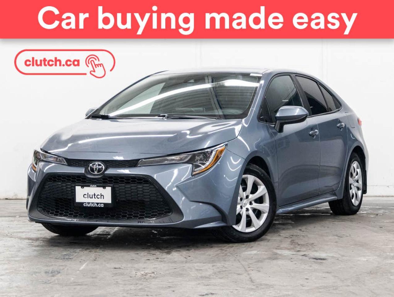 Used 2020 Toyota Corolla LE w/ Apple CarPlay, Rearview Cam, A/C for sale in Toronto, ON