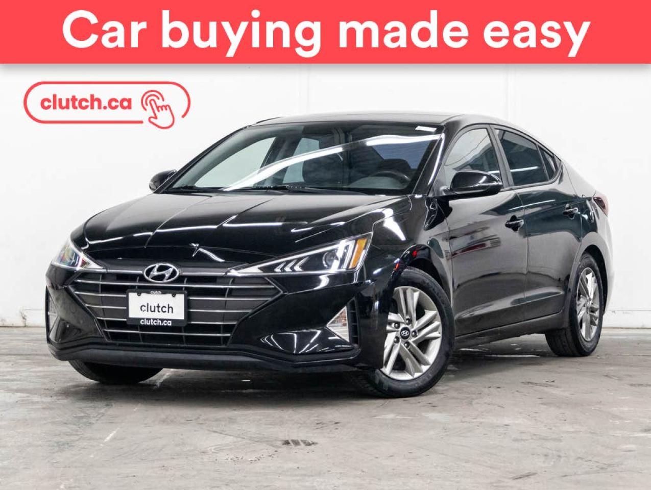 Used 2020 Hyundai Elantra Preferred w/ Apple CarPlay & Android Auto, Rearview Cam, A/C for sale in Toronto, ON