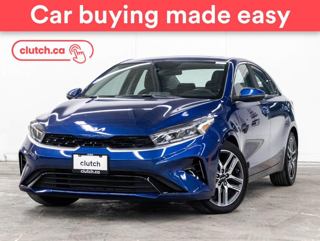 Used 2023 Kia Forte EX+ w/ Apple CarPlay & Android Auto, Power Sunroof, A/C for sale in Toronto, ON