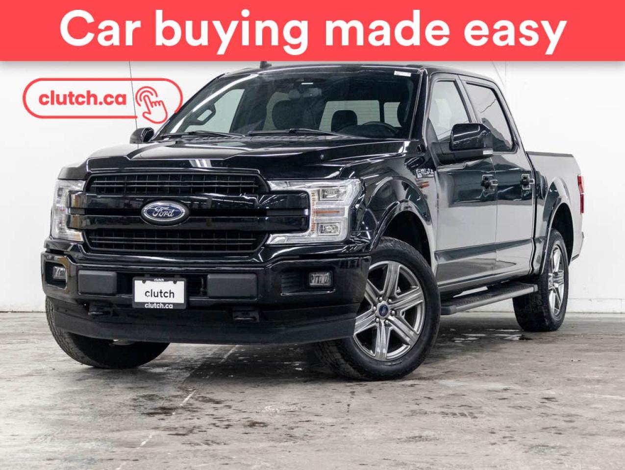 Used 2019 Ford F-150 Lariat 4x4 SuperCrew w/ SYNC 3, Dual Panel Moonroof, Nav for sale in Toronto, ON