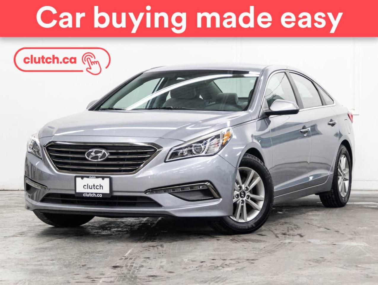 Used 2015 Hyundai Sonata GL w/ Heated Front Seats, Rearview Camera, Cruise Control for sale in Toronto, ON