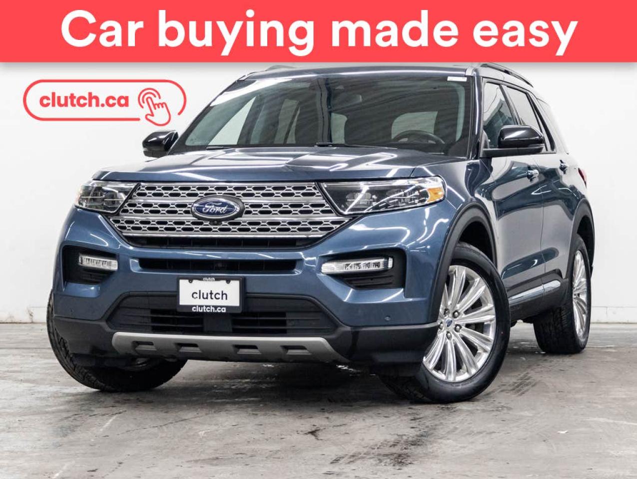 Used 2020 Ford Explorer Limited 4WD w/ SYNC 3, Dual Panel Moonroof, Nav for sale in Toronto, ON