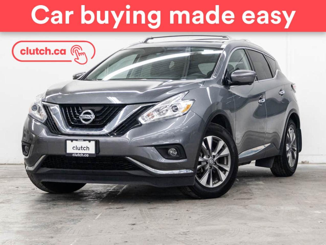 Used 2017 Nissan Murano SL AWD w/ Apple CarPlay, Heated Steering Wheel, Heated Front Seats for sale in Toronto, ON