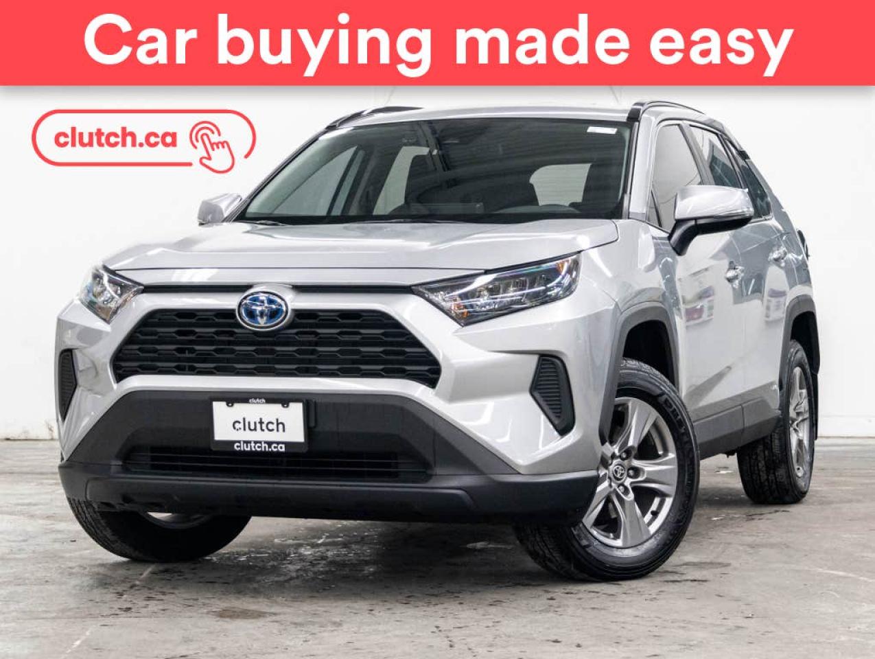 Used 2024 Toyota RAV4 Hybrid LE AWD w/ Apple CarPlay & Android Auto, Rearview Cam, Dual-Zone A/C for sale in Toronto, ON