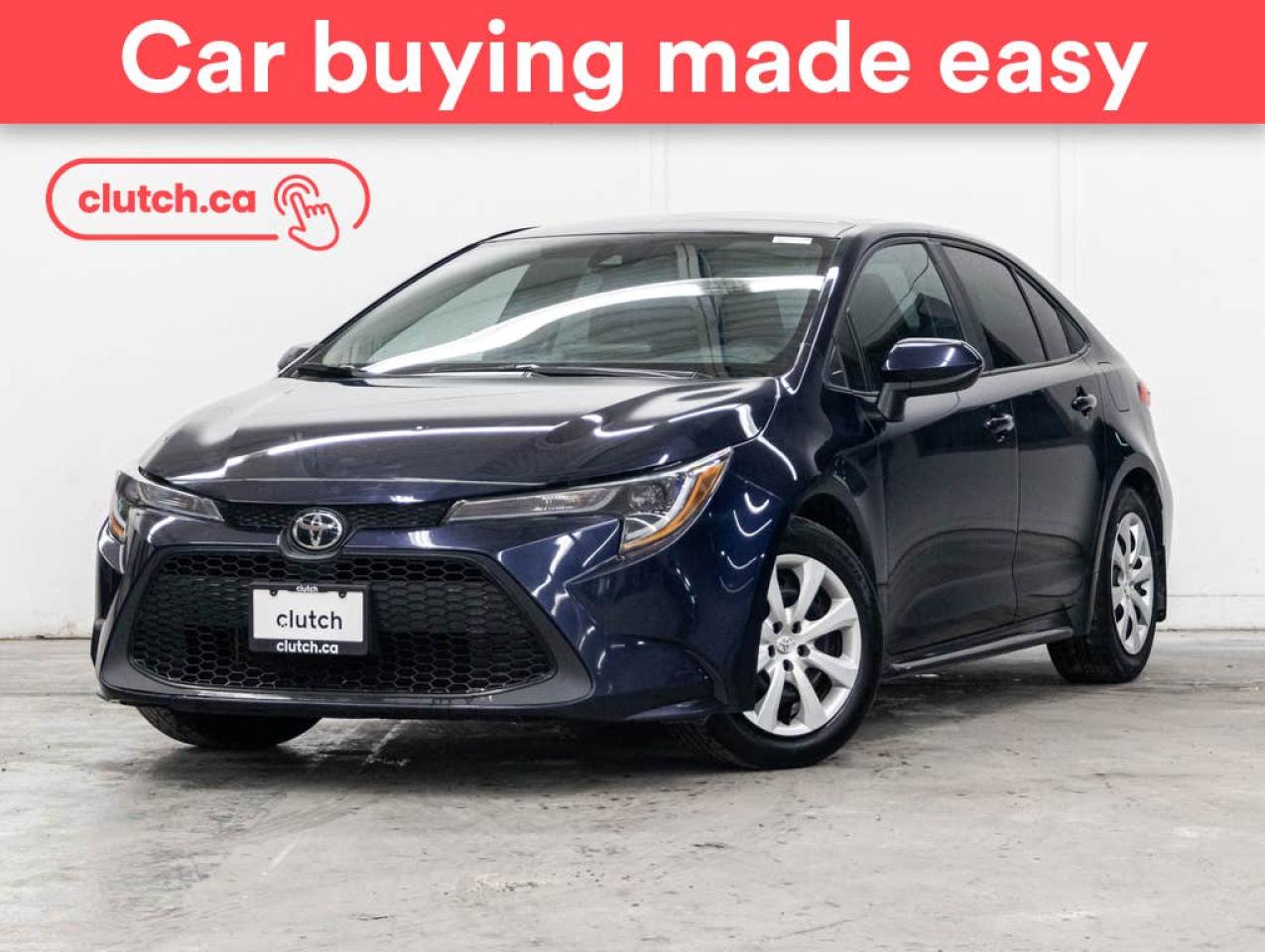 Used 2022 Toyota Corolla LE w/ Apple CarPlay & Android Auto, Rearview Cam, A/C for sale in Toronto, ON