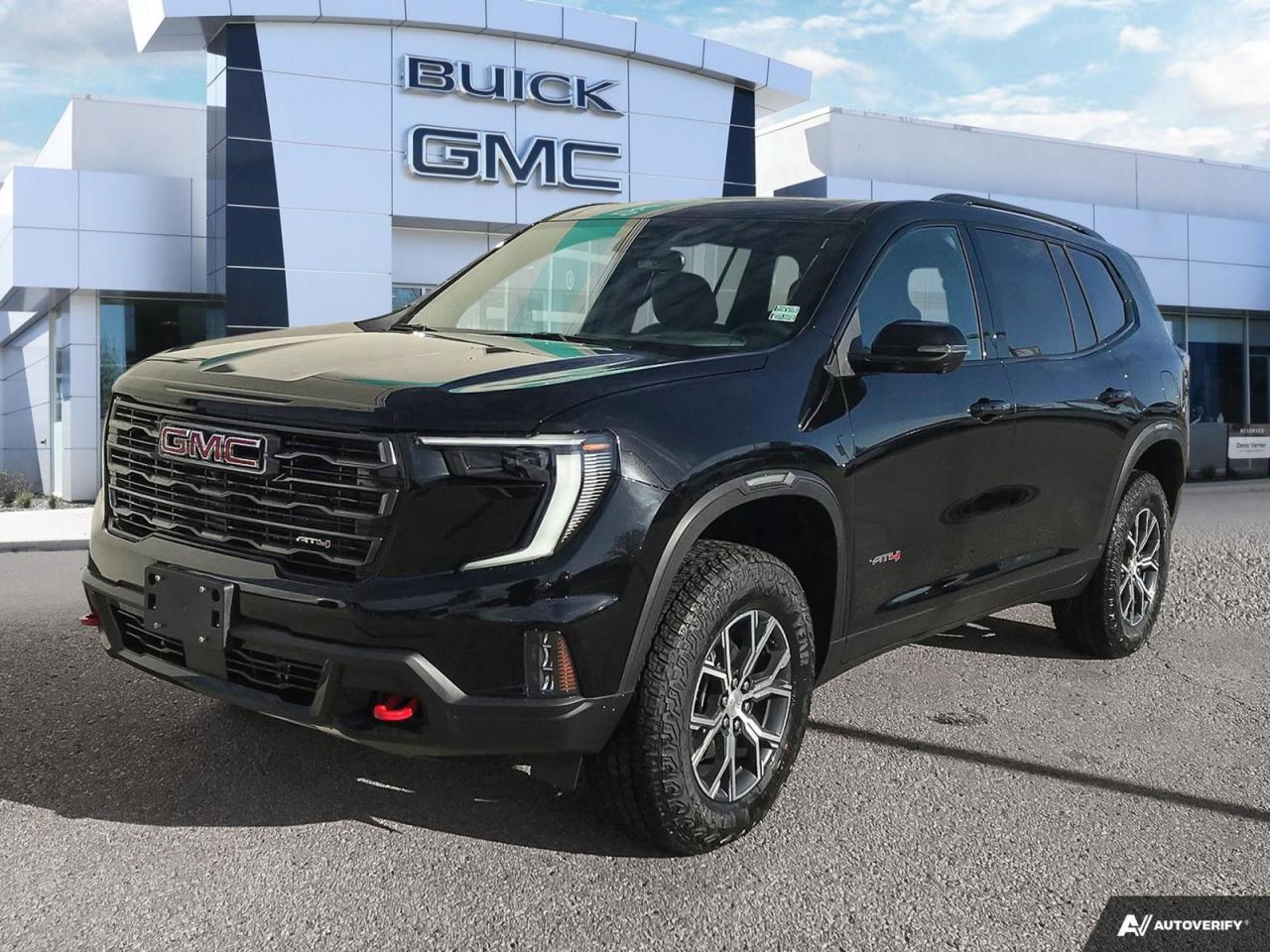 New 2024 GMC Acadia AT4 | In Stock Now!| for sale in Winnipeg, MB