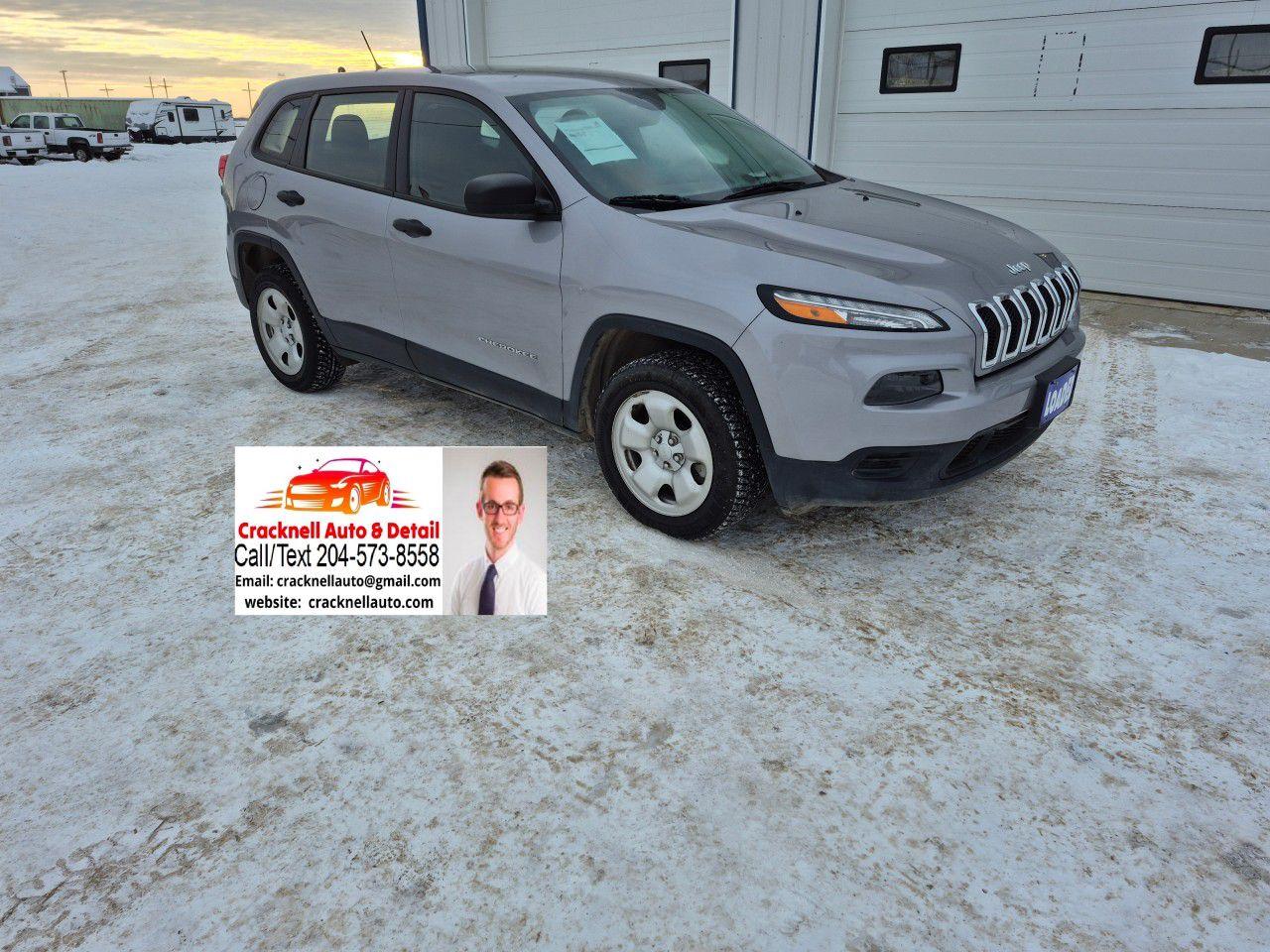 Used 2018 Jeep Cherokee Sport FWD for sale in Carberry, MB