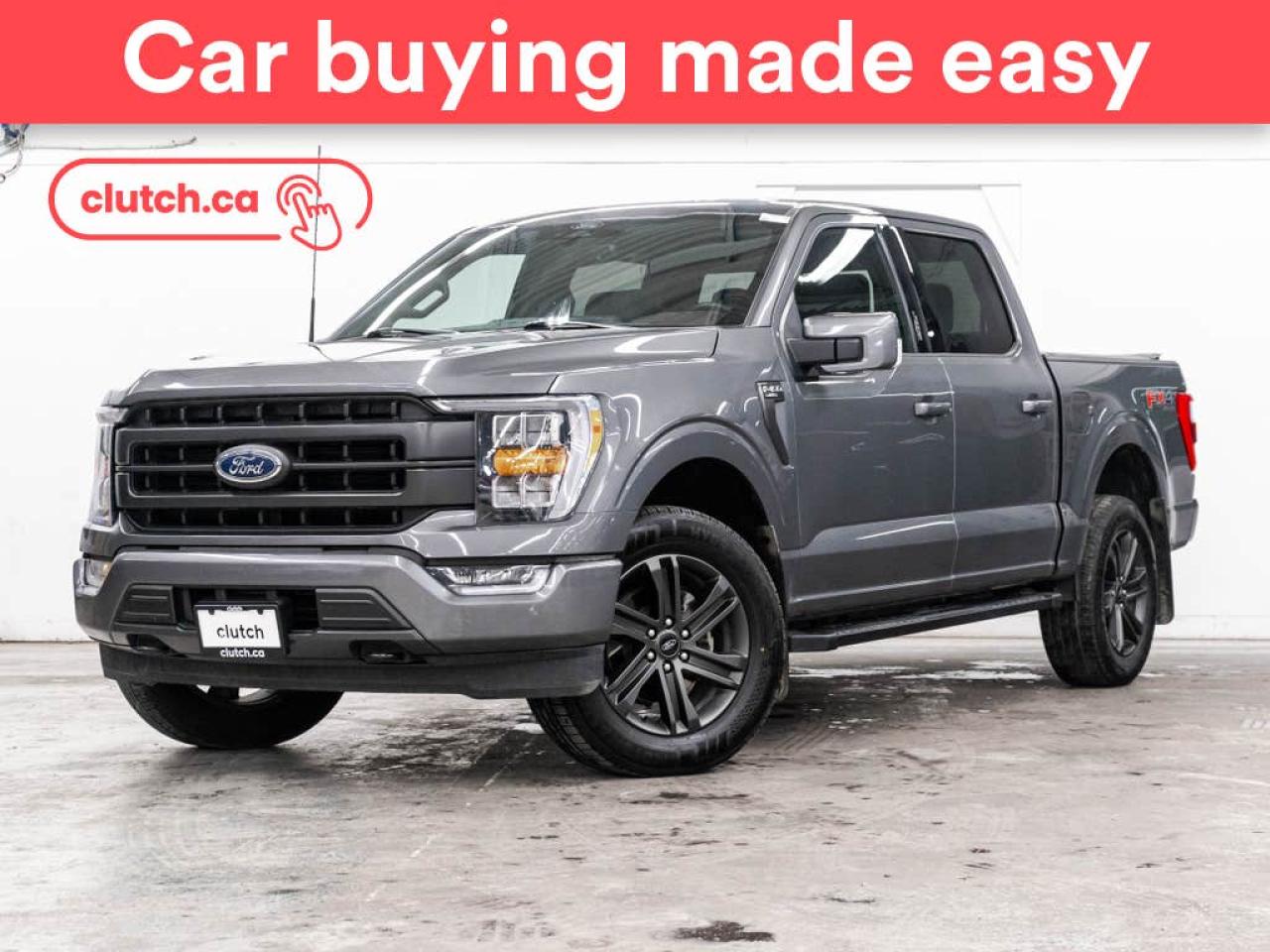 Used 2021 Ford F-150 Lariat 4x4 SuperCrew w/ SYNC 4, Rearview Cam, Dual-Zone A/C for sale in Toronto, ON