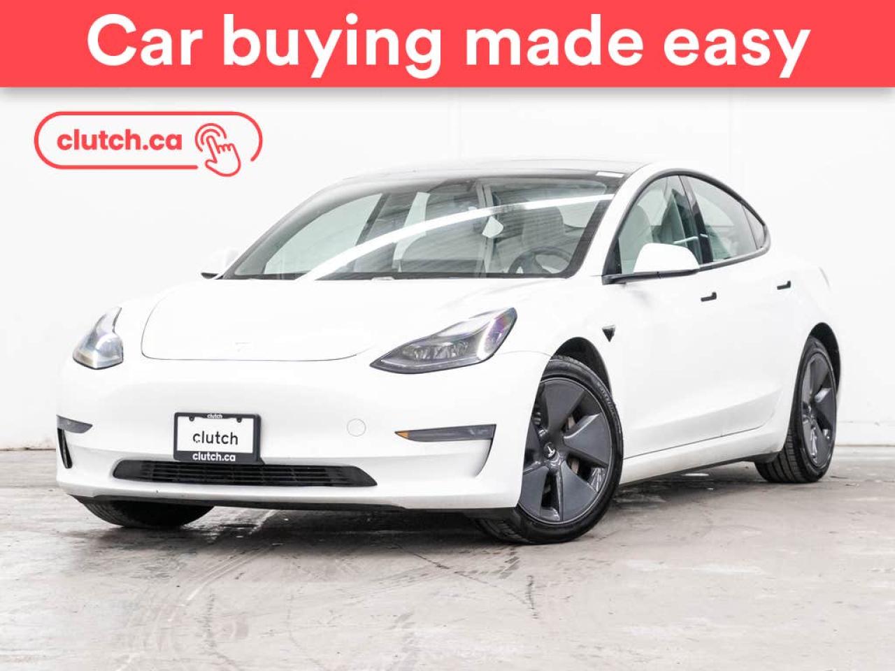 Used 2021 Tesla Model 3 Long Range AWD w/ Autopilot, Glass Roof, Nav for sale in Toronto, ON