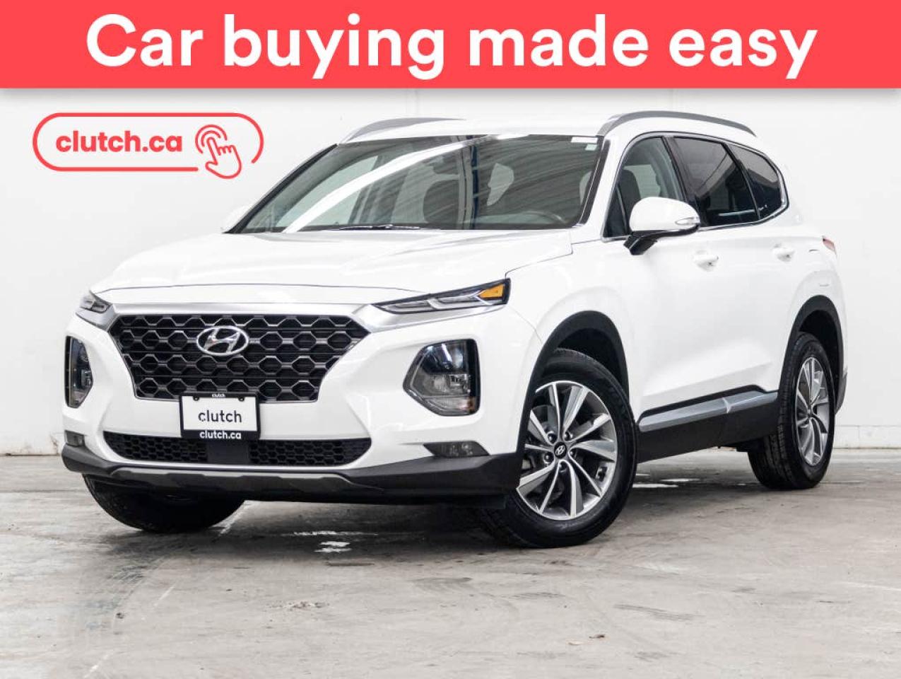 Used 2019 Hyundai Santa Fe Preferred AWD w/ Apple CarPlay & Android Auto, Heated Steering Wheel, Heated Front Seats for sale in Toronto, ON