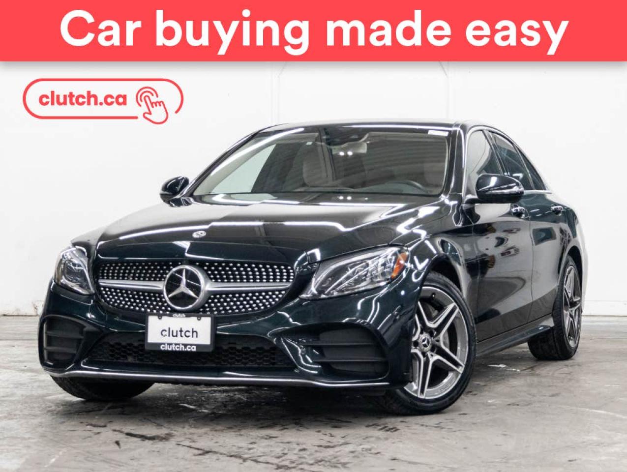 Used 2019 Mercedes-Benz C-Class C 300 4Matic AWD  w/ Apple CarPlay & Android Auto, Heated Steering Wheel, Heated Front Seats for sale in Toronto, ON